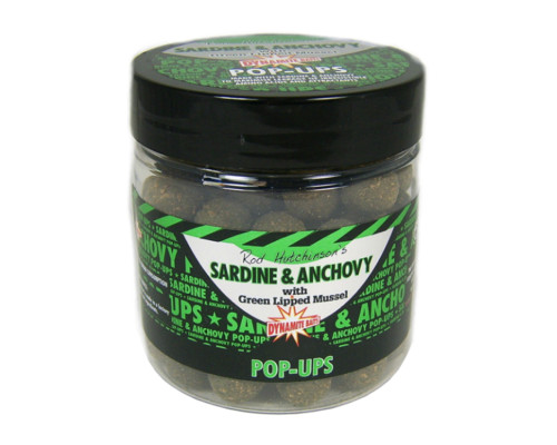 Бойлы Dynamite Baits Pop-Ups Sardine & Anchovy 15мм