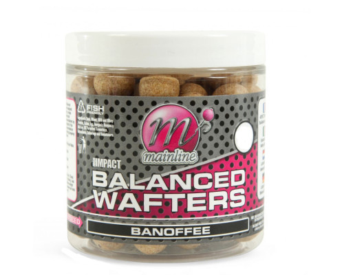 Бойлы Mainline High Impact Balanced Wafters Banoffee 18 мм