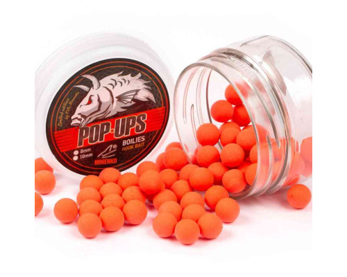 Бойлы плавающие MINENKO STRAWBERRY Pop-Up 10мм