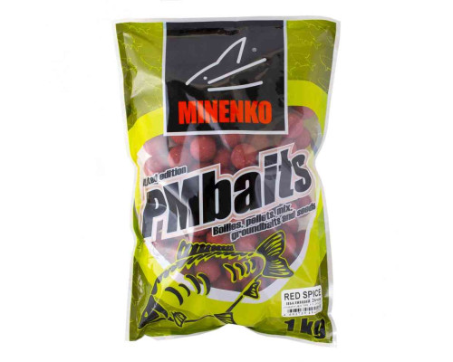 Бойлы пылящие MINENKO Red Spice 26мм (1кг)