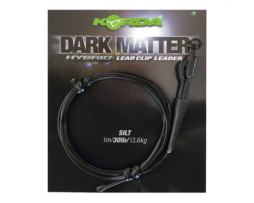 Гибридная оснастка Korda Dark Matter Leader Hybrid Clip Silt