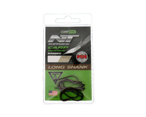 Крючки Carp Pro Long Shank NT Series №4