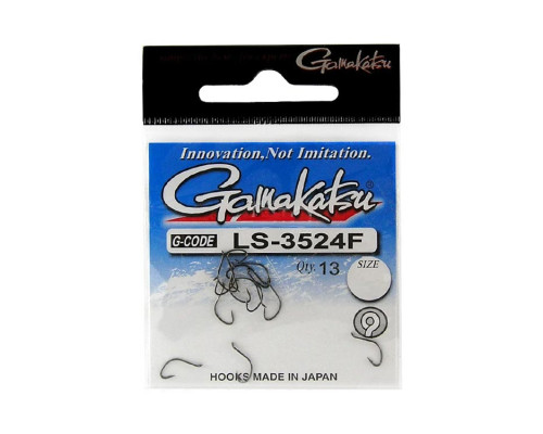Крючки Gamakatsu LS-3524F Ring Eye Serie №14