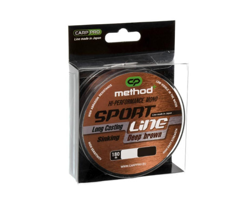 Леска Carp Pro Sport Line Method+ 180м 0.235мм