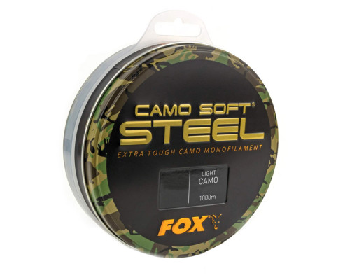 Леска FOX Edges Soft Steel Light Camo 0,370 мм