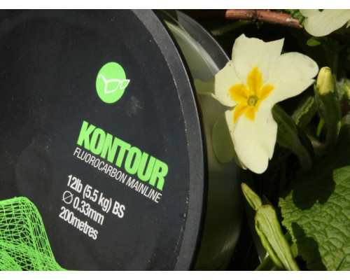 Леска Korda Kontour Fluoro Mailnline 0,33 мм