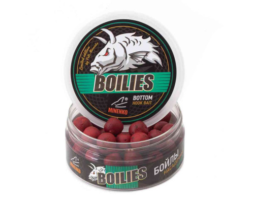 Насадочные бойлы MINENKO STRAWBERRY 14мм (варёные)