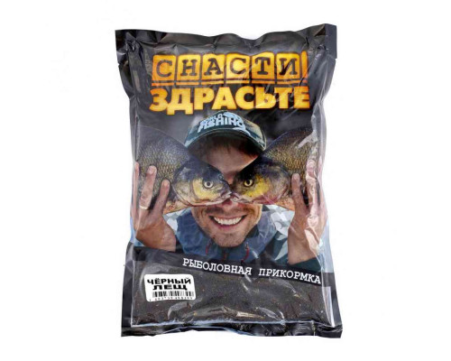 Прикормка «СНАСТИ ЗДРАСЬТЕ!» Чёрный лещ
