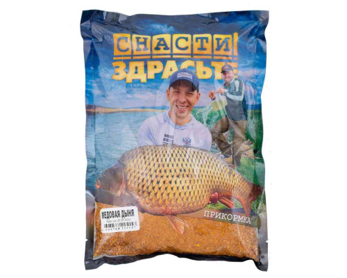 Прикормка «СНАСТИ ЗДРАСЬТЕ!» Медовая Дыня (Карповая)