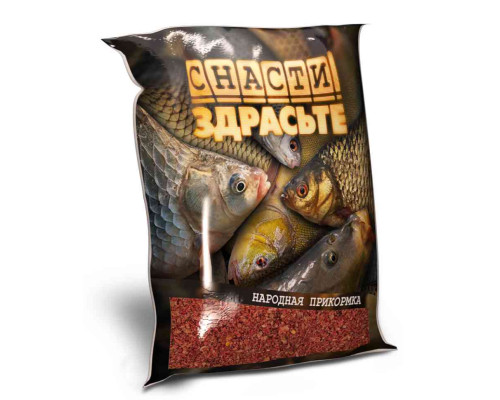 Прикормка «СНАСТИ ЗДРАСЬТЕ!» (НАРОДНАЯ) Убийца карася (Чеснок)