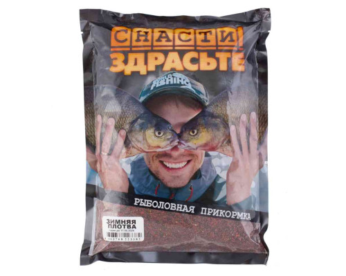Прикормка зимняя «СНАСТИ ЗДРАСЬТЕ!» Плотва