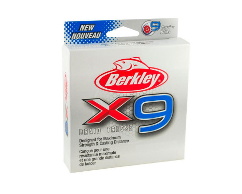 Шнур Berkley X9 Braid Low Vis Crystal 150м 0.25мм