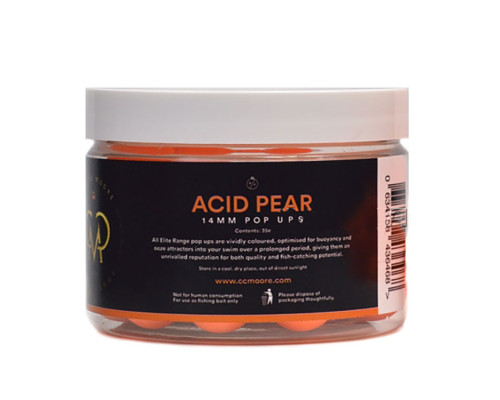 Бойлы CC Moore Elite Range Acid Pear Pop-Ups 14мм