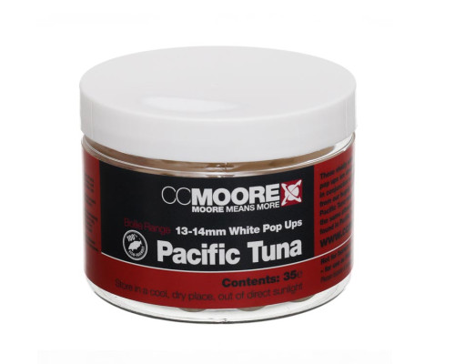 Бойлы CC Moore Pacific Tuna White Pop-Ups 13-14 мм