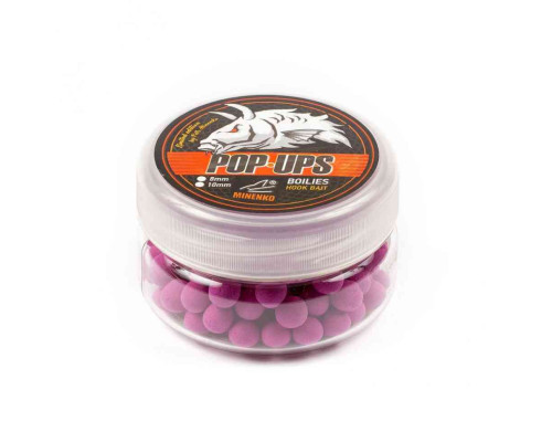 Бойлы плавающие MINENKO SQUID & OCTOPUS Pop-Up 8мм