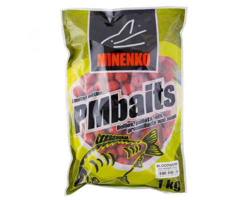 Бойлы пылящие MINENKO Bloodworm 20мм (1кг)