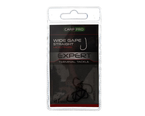 Крючки Carp Pro Wide Gape Straight №12