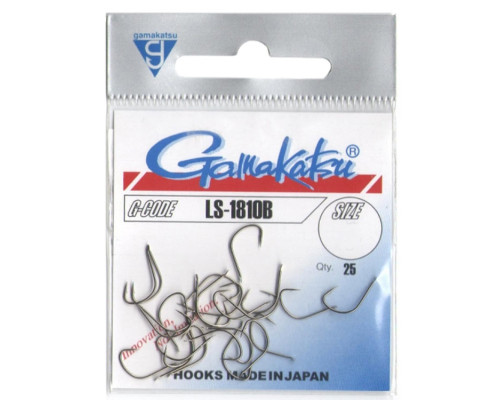 Крючки Gamakatsu LS-1810B Brown №16