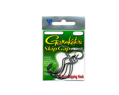 Крючок Gamakatsu Skip Gap Minor Black №4/0