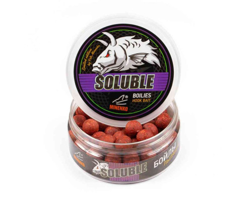 Насадочные бойлы MINENKO CRAB & CHILLI 14мм (пылящие)