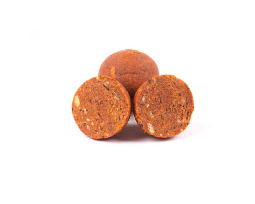 Насадочные бойлы MINENKO ORANGE FRUITS 14мм (пылящие)