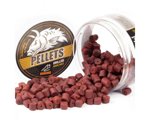 Насадочный пеллетс MINENKO RED HALIBUT tutti-frutti (8мм)