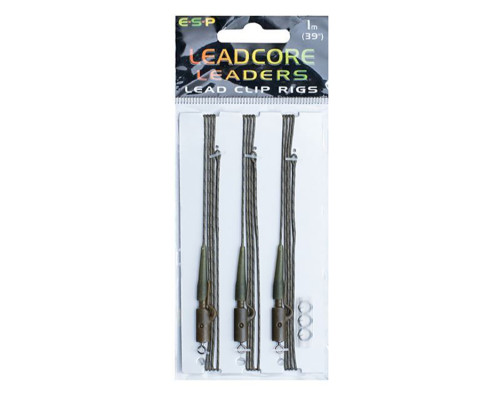Оснастка на ледкоре Esp Lead Clips 1м Weedy Green