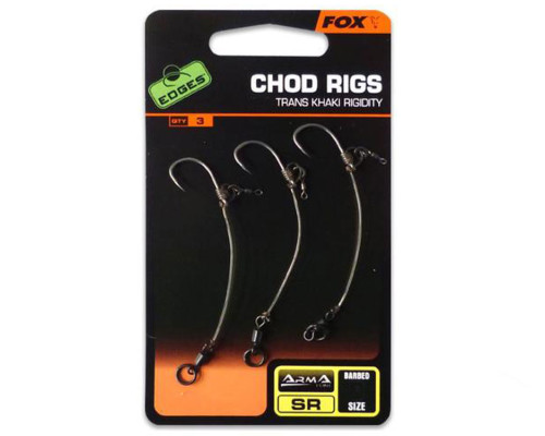 Поводок с крючком FOX Ready Tied Chod Rigs - SR 30 lb №5