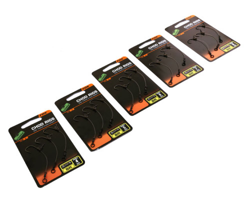 Поводок с крючком FOX Ready Tied Chod Rigs - SR 30 lb №5