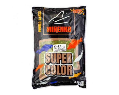 Прикормка MINENKO Super Color Карась Зелёный