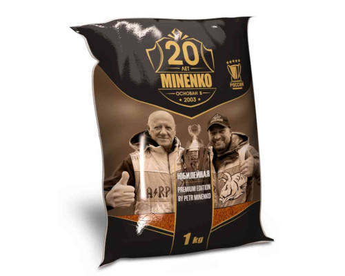 Прикормка MINENKO «Юбилейная» Флэт-Метод (Бисквит)