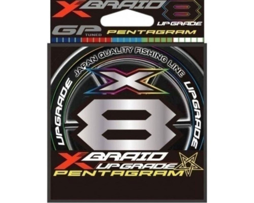Шнур плетеный YGK X-Braid Upgrade Pentagram X8 150м #0.4