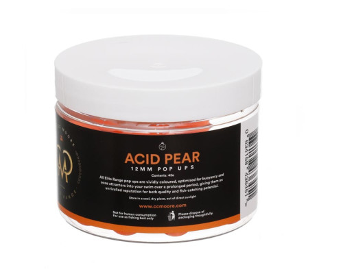 Бойлы CC Moore Elite Range Acid Pear Pop-Ups 12 мм