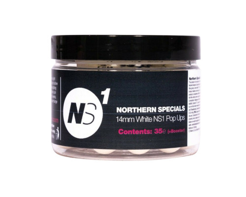 Бойлы CC Moore NS1 Pop Ups White 14мм