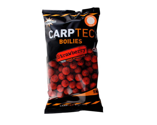 Бойлы Dynamite Baits CarpTec Strawberry 20 мм 1 кг NEW