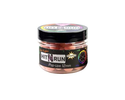 Бойлы Dynamite Baits Pop-Ups Hit N' Run 12мм Pastel Pink