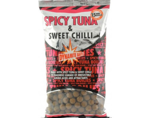 Бойлы Dynamite Baits Shelf Life Spicy Tuna Sweet Chilli 1кг 15мм