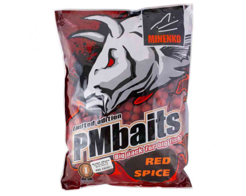 Бойлы пылящие MINENKO Red Spice 20мм (3кг)
