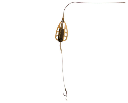 Готовая оснастка на ледкоре Carp Pro Method Feeder №6 50 г