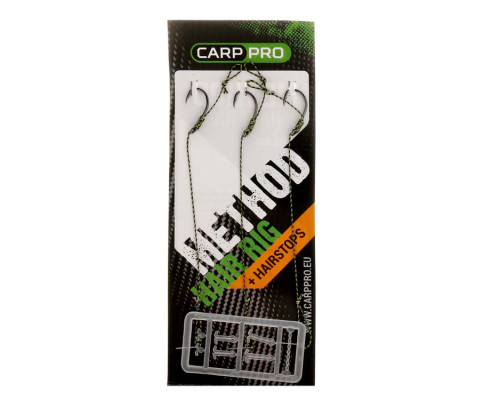 Готовый поводок с крючком Carp Pro Method Hair Rig Hooklink 25 lb №6