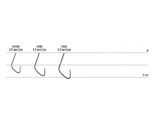Крючки Decoy Area Hook VI Spic №6
