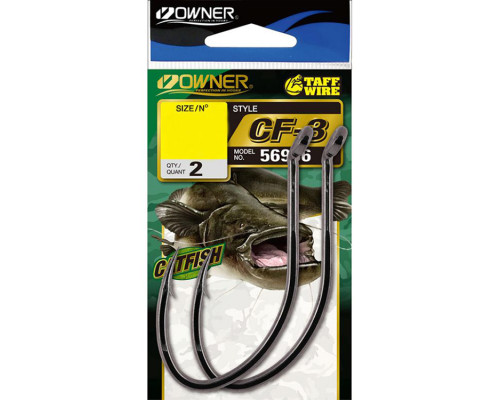 Крючки Owner Catfish 56966 CF-3 №7/0