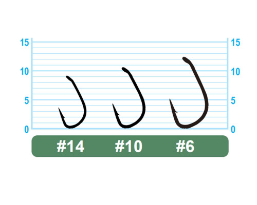 Крючки с поводком Owner Method Feeder Pellet Band FD-12 №08 0.22мм