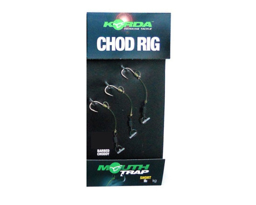 Оснастка волосяная Korda Chod Rig Short Barbed №8