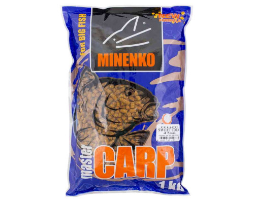 Пеллетс MINENKO Master Carp Кукуруза 5мм