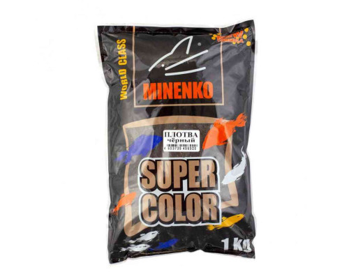 Прикормка MINENKO Super Color Плотва Чёрный