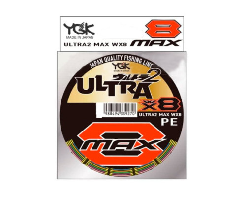 Шнур плетеный YGK Ultra2 Max WX8 200м #1.5 0.205мм