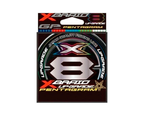 Шнур плетеный YGK X-Braid Upgrade Pentagram X8 200м #1 0.165мм