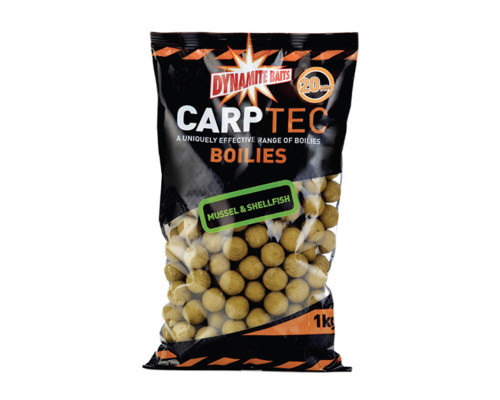 Бойлы Dynamite Baits CarpTec Mussel & Shellfish 20мм 1кг