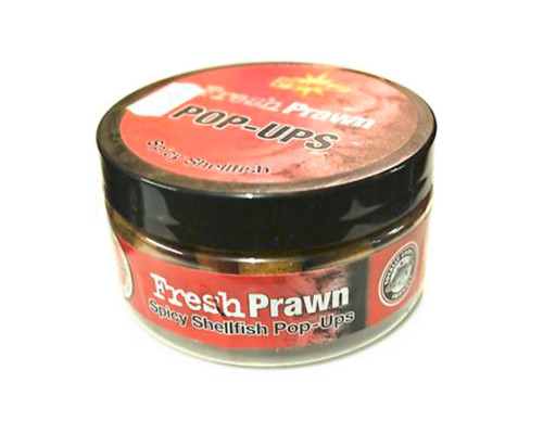 Бойлы Dynamite Baits Fresh Prawn Spicy Shell fish Pop-Ups 15 мм